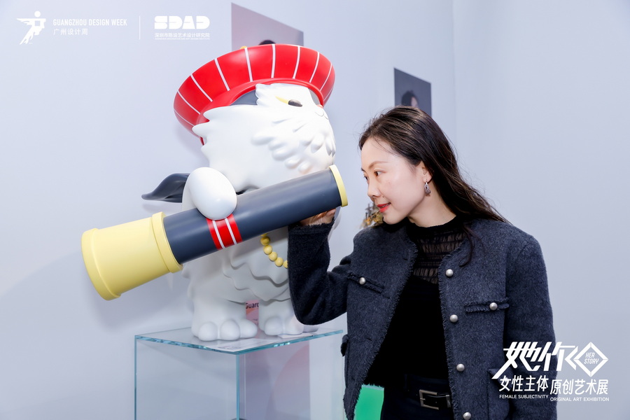 段文娟受邀參加 “她作” 藝術展，讓女性魅力借藝術綻華彩